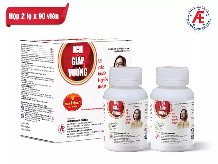  Combo Ích Giáp Vương 180 viên (mua 1 tặng 1 hộp IGV 30 viên) 